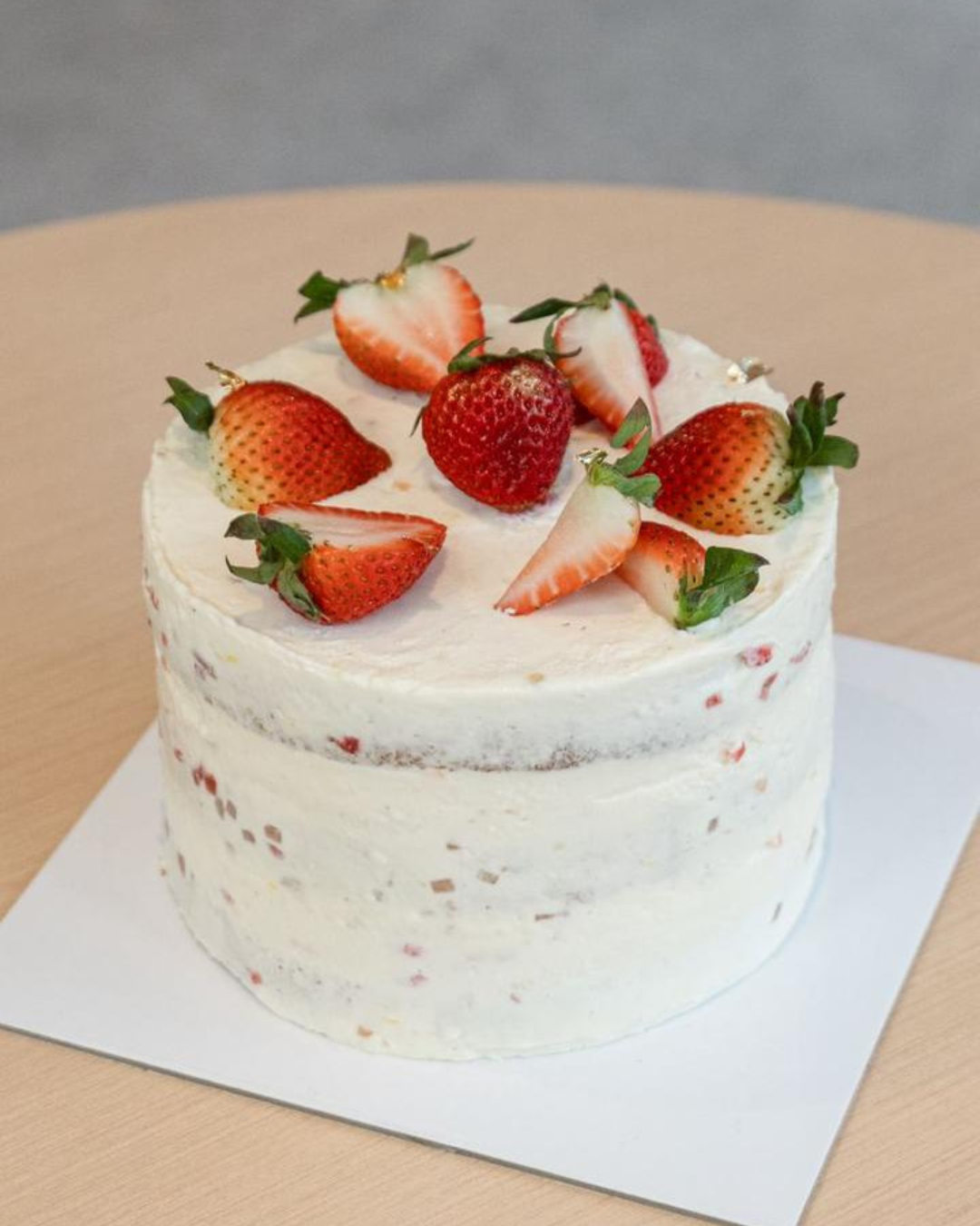 Strawberry Yogurt Cake